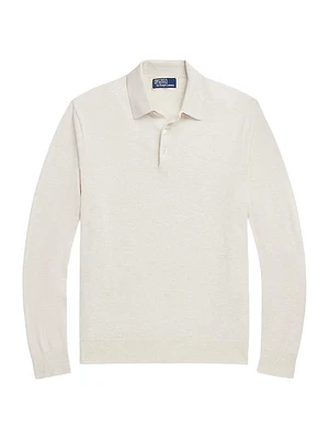 Cotton Polo Sweater