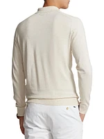 Cotton Polo Sweater