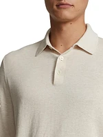 Cotton Polo Sweater