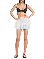 Tahlia Tiered Cover-Up Skirt