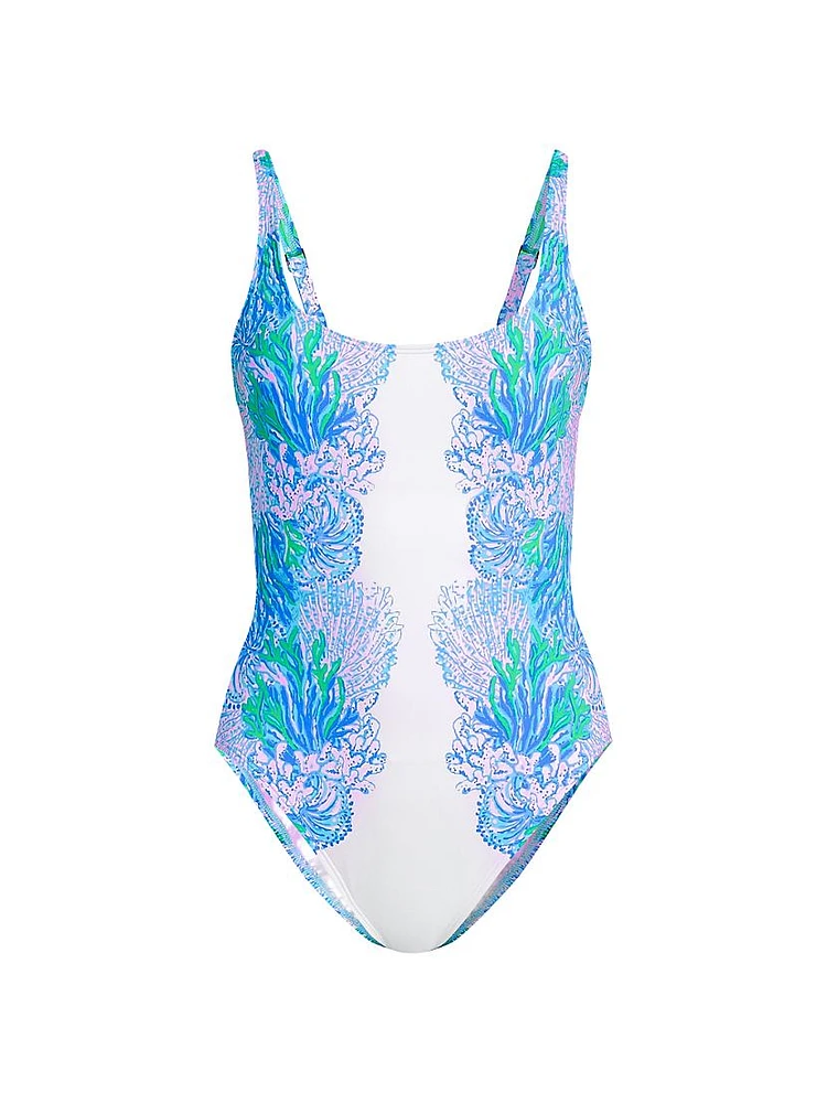 Brin Scoopneck One-Piece Swimsuit