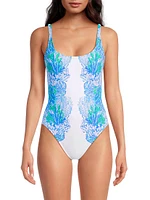 Brin Scoopneck One-Piece Swimsuit