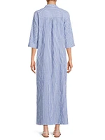 Natalie Maxi Cover-Up Shirtdress