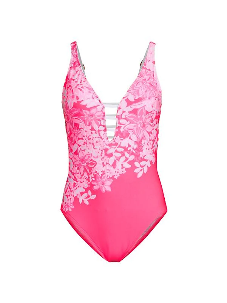 Jaspen Floral One-Piece Swimsuit