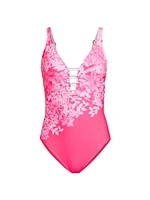 Jaspen Floral One-Piece Swimsuit