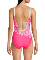 Jaspen Floral One-Piece Swimsuit