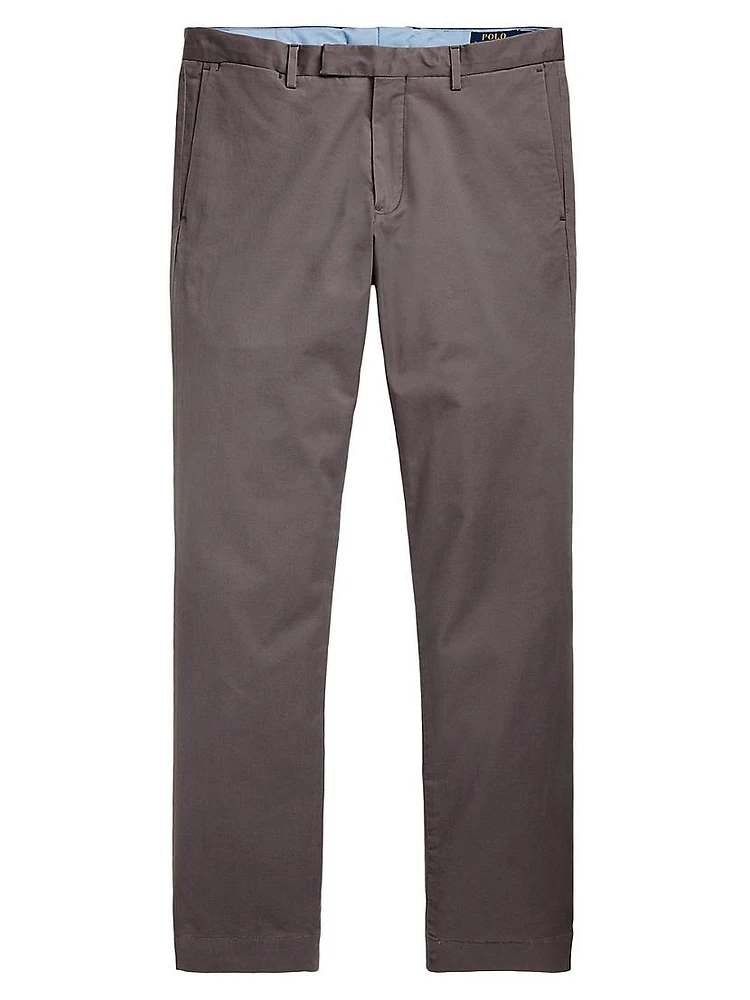 Stretch Cotton-Blend Pants