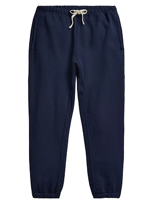 Fleece Cotton-Blend Sweatpants