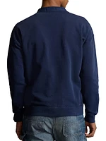 Cotton-Blend Fleece Sweatshirt