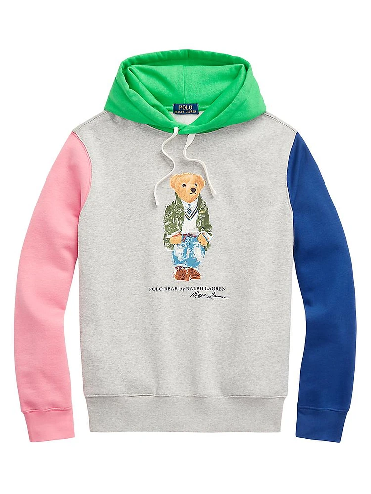 Bear Colorblocked Hoodie