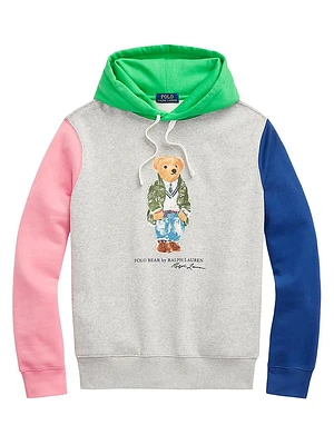 Bear Colorblocked Hoodie