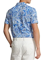 Paisley Print Polo Shirt