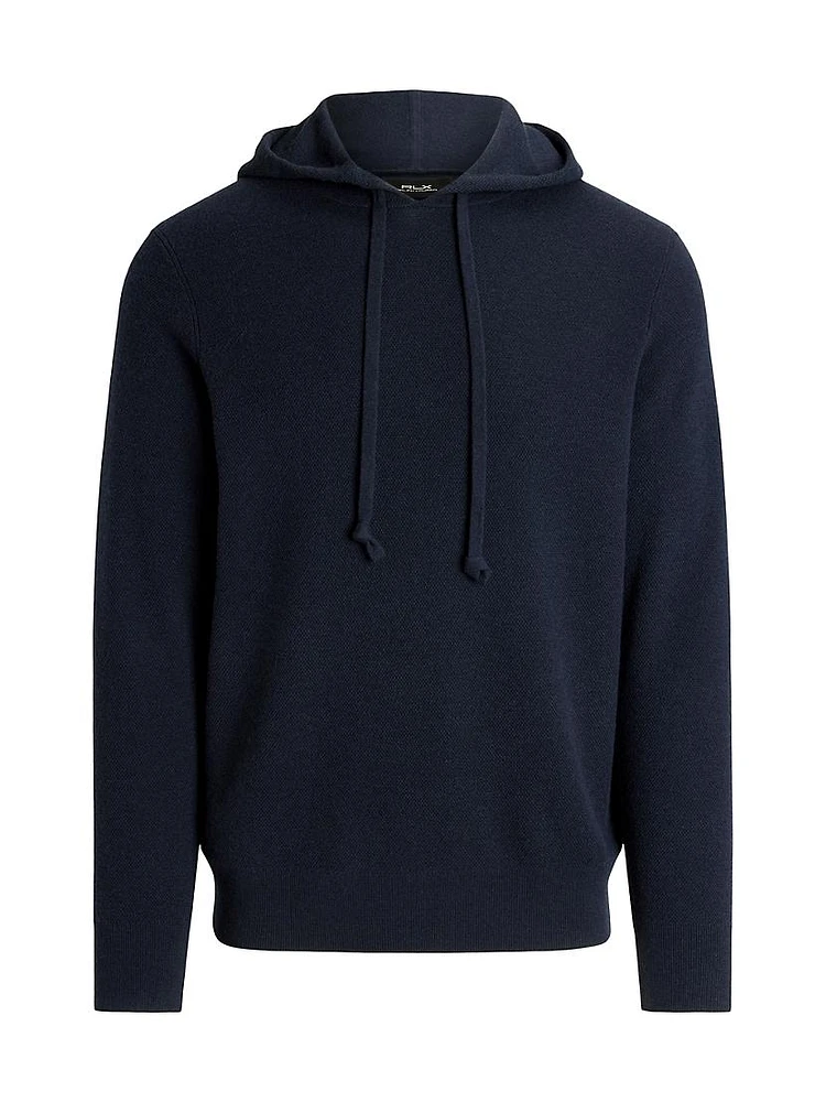 Cashmere Drawstring Hoodie