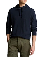 Cashmere Drawstring Hoodie