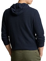 Cashmere Drawstring Hoodie