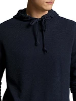 Cashmere Drawstring Hoodie