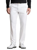 Stretch Flat-Front Pants