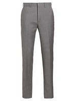 Wool Twill Slim-Fit Trousers