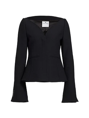 Ellipse Heritage Crepe Tailored Jacket