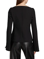 Ellipse Heritage Crepe Tailored Jacket