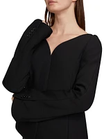 Ellipse Heritage Crepe Tailored Jacket