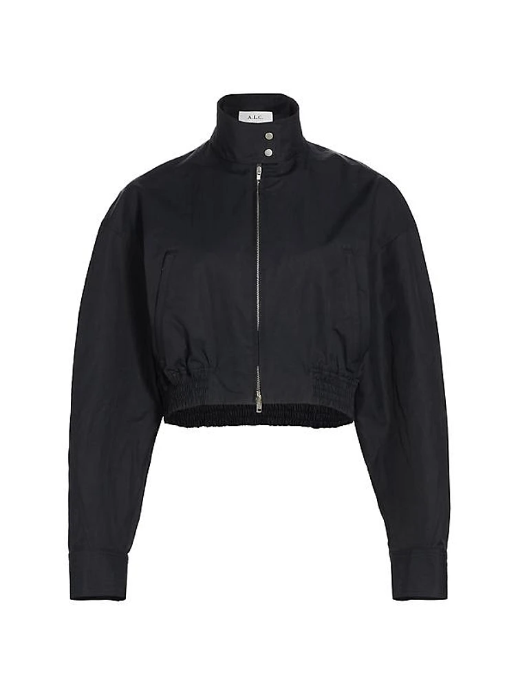 Elliott Cotton-Blend Crop Jacket