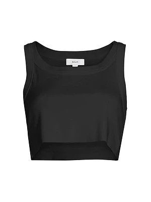 Halsey Cotton Crop Tank