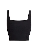 Sleeveless Crop Top