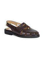 Classic Calfskin Slingback Loafers