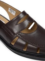 Classic Calfskin Slingback Loafers