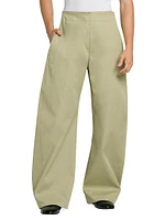 Cotton Twill Sailor Trousers