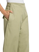 Cotton Twill Sailor Trousers