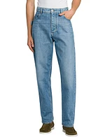 Straight-Leg Slim Jeans