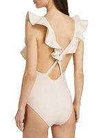 Evelina Ruffled One-Piece Swimsuit