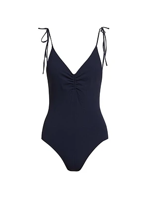 Dali Ruched One-Piece Swimsuit