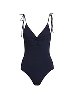 Dali Ruched One-Piece Swimsuit