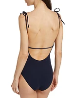 Dali Ruched One-Piece Swimsuit