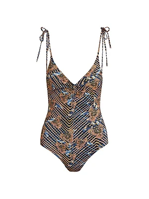 Dali Printed One-Piece Swimsuit