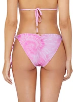 Amalfi Tie-Dye Lace Bikini Bottom