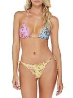 Dolce Lettuce-Edge Bikini Top