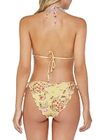 Dolce Lettuce-Edge Bikini Top