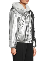 Eaton Reversible Metallic Bunny Jacket