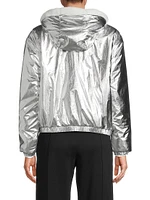 Eaton Reversible Metallic Bunny Jacket