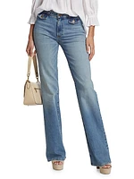 Itzel Mid-Rise Wide-Leg Jeans