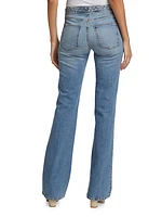 Itzel Mid-Rise Wide-Leg Jeans