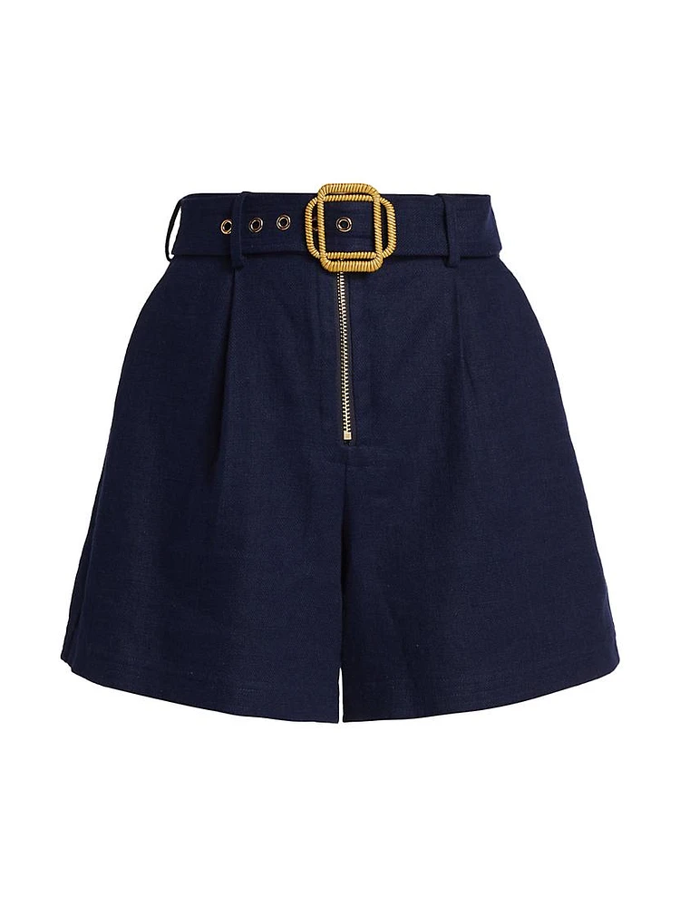 Aspyn Belted Shorts