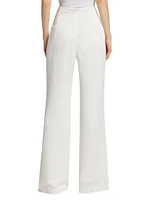 Palermo Wide-Leg Satin Pants