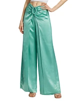 Belma Satin Circle Insert Pants