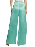 Belma Satin Circle Insert Pants