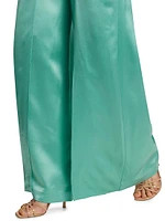 Belma Satin Circle Insert Pants